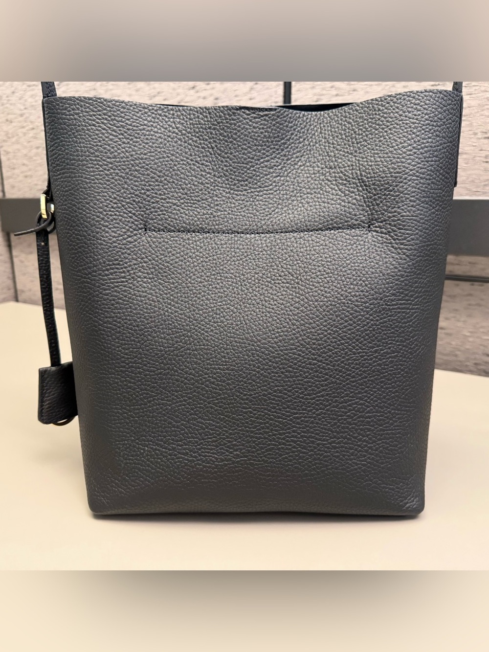 MAISON de Sabre Soft Bucket Tote in Black/Rouge ♥️🖤 - Picture 7 of 13
